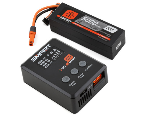 Spektrum RC Smart PowerStage Surface Bundle w/4S LiPo Battery 5000mAh SPMX-1035