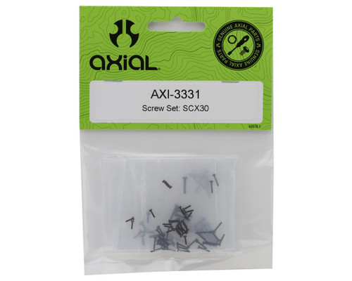 Axial SCX30 Steel Button Head Screw Set For 1/30 Mini Crawler Platforms AXI-3331