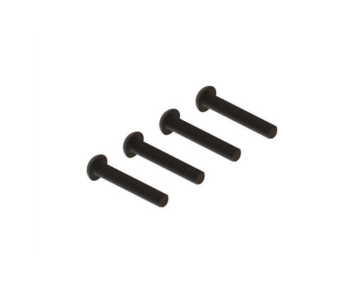 Arrma Button Head Screw, M4x24mm Set Of 4 Strong Steel Material (ARA721424)