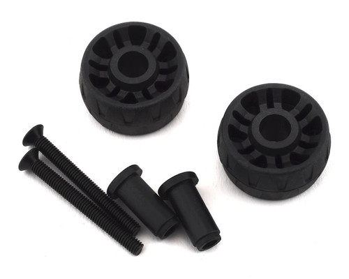 Arrma AR320420 Wheelie Bar Wheels 4x4 Durable Composite Material Black ARAC6488