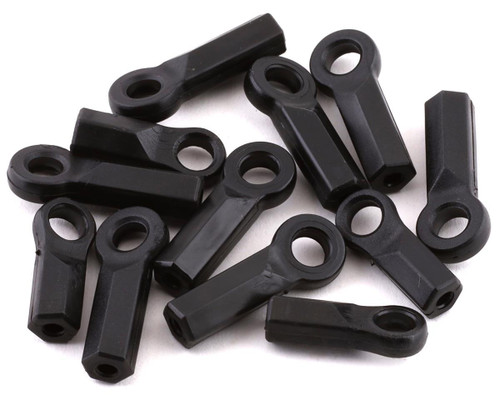 Arrma AR330470 Rod End Set 4x4 Set of 12 Composite Material Black (ARAC8807)