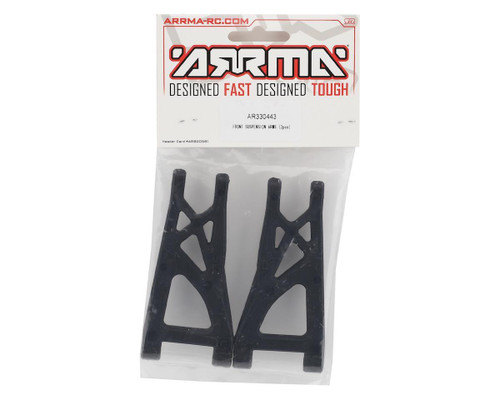 Arrma AR330443 Suspension Arm Front Set of 2 4x4 Composite Material (ARAC9065)