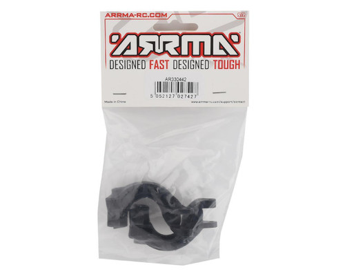 Arrma AR330442 C-Hubs L/R Set of 2 4x4 Tough Composite Material Black ARAC5047