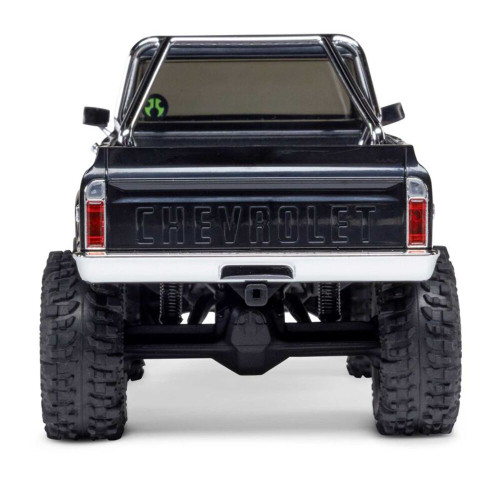Axial 1/30 SCX30 Chevrolet K10 4X4 RTR Brushed Rock Crawler- Black (Battery & Charger Included)
