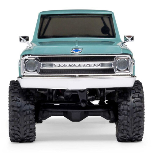 Axial 1/30 SCX30 Chevrolet K10 4X4 RTR Brushed Rock Crawler- Green (Battery & Charger Included)