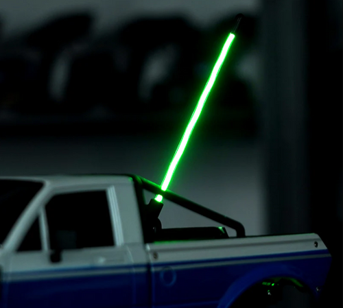 INJORA LED Whip Light Voltage 5-7.4V for 1/18 1/24 RC Crawlers Green L44-GN