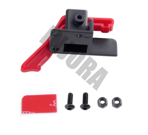 INJORA ESC Easy Start Trigger Power Switch for Traxxas TRX-4 Red CRAW20161096