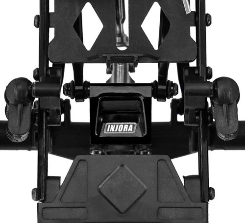 INJORA Adjustable Rear Truss Upper Link Mount CNC Aluminum for 1/24 SCX24-168BK