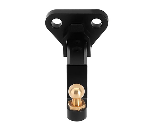 INJORA Adjustable Aluminum Trailer Tow Hitch W/ Brass Ball for 1/18 TRX4M 4M-91