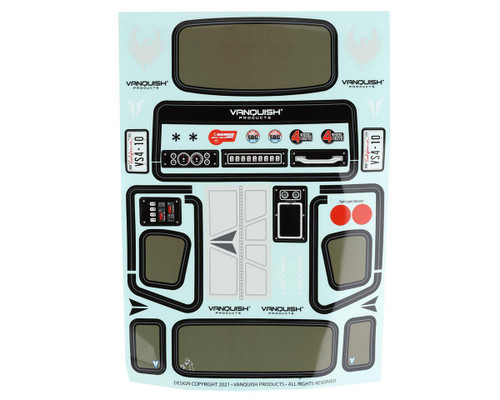 Vanquish Products Phoenix Body Set w/VRD1 Cage Clear 3Piece Body Design VPS10133