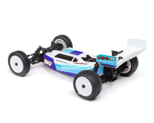 Losi Mini-B 1/16 RTR Brushless 2WD Buggy Blue w/2.4GHz Radio Battery LOS01024T2
