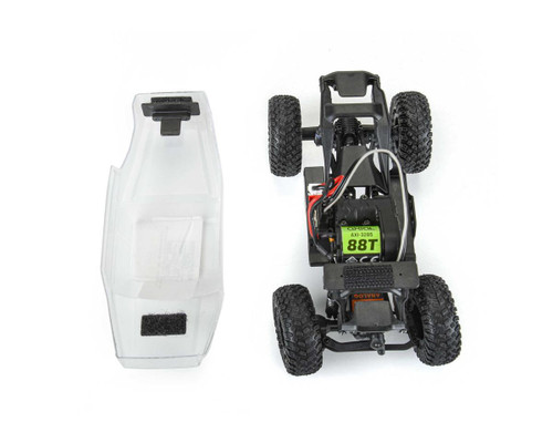 Pro-Line Axial SCX30 1/30 Coyote High Performance Pre-Cut Body Clear PRO369417