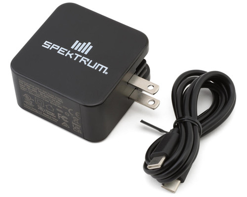 Spektrum RC Spektrum 65W USB-C GaN Power Supply w/Type-C Charge Cable SPMX-1027