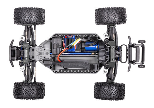 Traxxas Rustler 4X4 VXL- Blue (67376-4-BLUE)