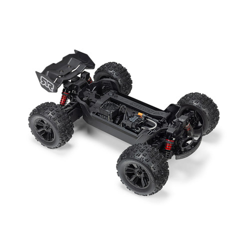 ARRMA 1/16 Mini KRATON 3S DSC 4X4 RTR Brushless Speed Truck- Black/Red ARA2508T1