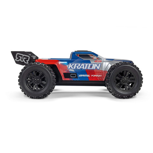ARRMA 1/16 Mini KRATON 3S DSC 4X4 RTR Brushless Speed Truck- Red/Blue ARA2508ST1