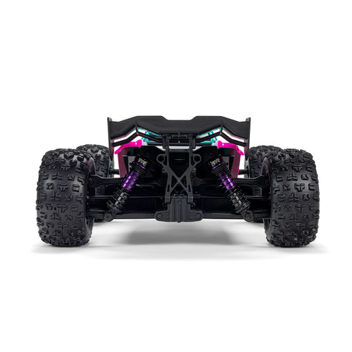 ARRMA 1/16 Mini KRATON 3S DSC 4X4 RTR Brushless Speed Truck Teal/Pink ARA2508ST2