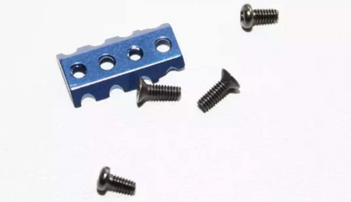 PN Racing Mini-Z MR03/MR04 High Clamp Force T-Plate Mount Aluminum Blue MR3009B