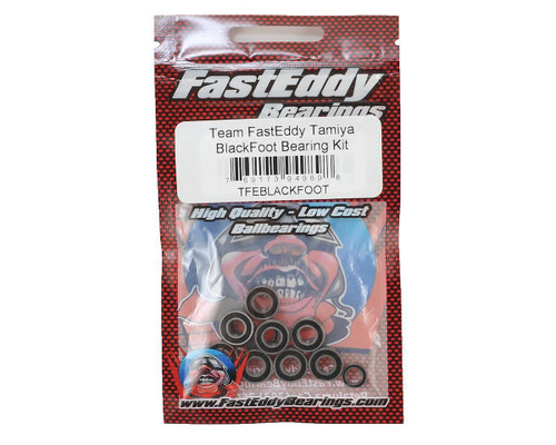 FastEddy Tamiya BlackFoot Bearing Kit High Quality Rubber Sealed Steel (TFE839)