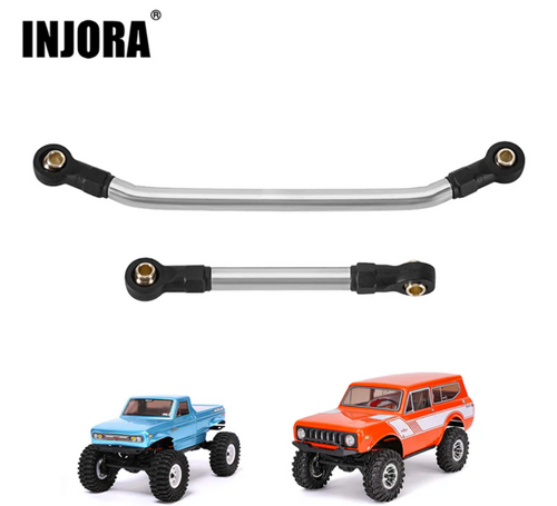 INJORA Stainless Steel Steering Links for 1/18 Redcat Ascent-18 & Scout ASC18-12
