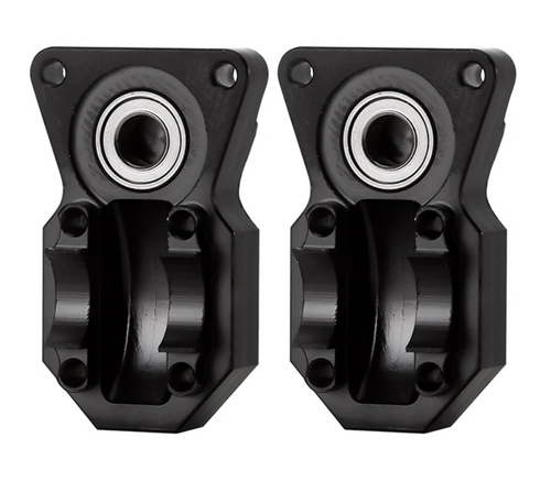 INJORA 2pcs 10g/pcs Black Brass Diff Covers for Axial SCX24 AX24 SCX24-93BK