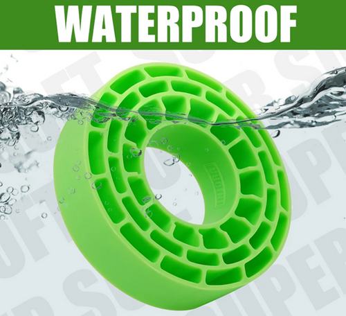 INJORA Silicone Rubber Inserts 1.0" 61-63mm Tires Waterproof Green DGT-1062GN