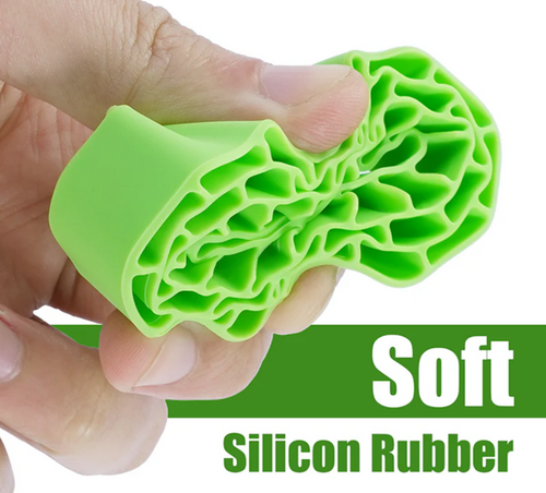 INJORA Silicone Rubber Inserts for 1.0" 62-64mm Tires Waterproof Green (1064GN)