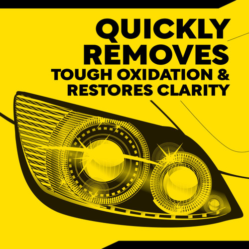 Meguiar’s Heavy Duty Headlight Kit 18+ Months of Protection Pads and More G55265