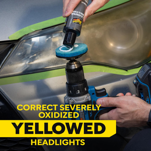 Meguiar’s Heavy Duty Headlight Kit 18+ Months of Protection Pads and More G55265