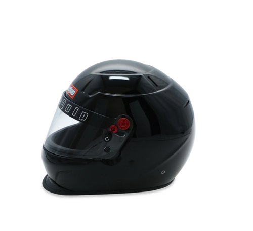 Racequip PRO25 Full Face Helmet Snell SA2025 Rated Gloss Black