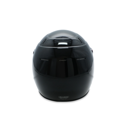 Racequip PRO25 Full Face Helmet Snell SA2025 Rated Gloss Black