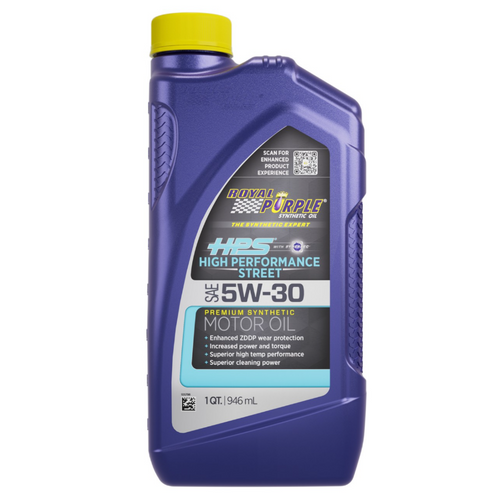 Royal Purple 31530 5W30 HPS High Performance Street Synthetic Motor Oil 1 Quart