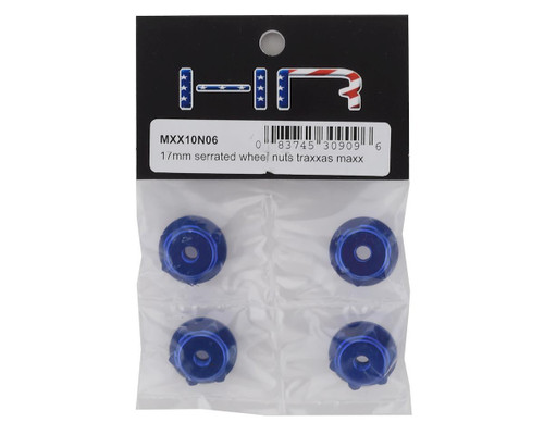 Serrated Wheel Nuts, 17mm: Traxxas Maxx