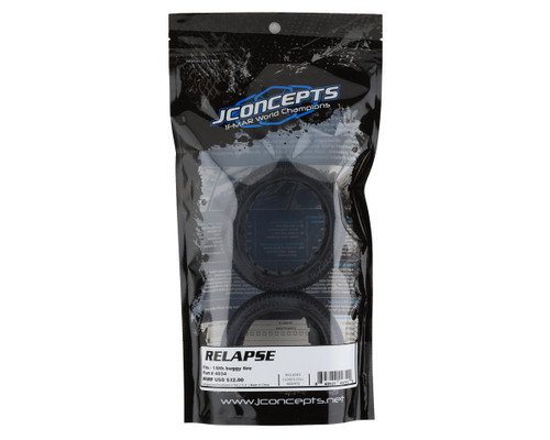 JConcepts Relapse 1/8th Buggy Tires w/Foam Inserts Set Of  2 Blue JCO403401
