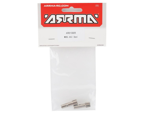Arrma Wheel Axle Set Of 2 Tough Steel Construction Precision Fit (ARA310905)