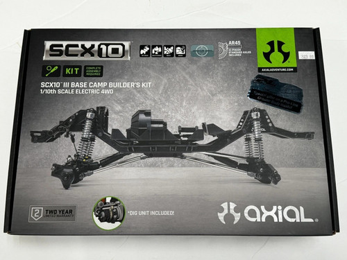 Axial SCX10 III Base Camp 1/10 4WD Scale RC Rock Crawler Builders Kit AXI03011