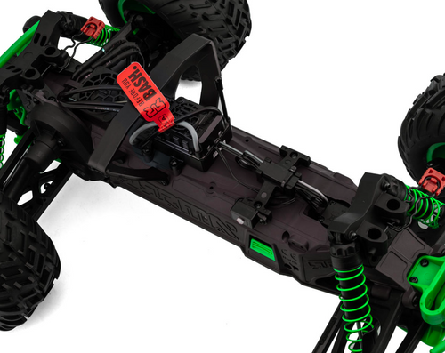Arrma Quake 223S DSC 1/10 RTR Brushless 2WD Monster Truck Green SLT2 ARA3537T2
