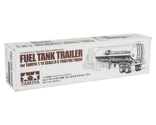 Tamiya 1/14 Semi Truck Fuel Tanker Trailer Aluminum Ladder Frame 2-axle TAM56333