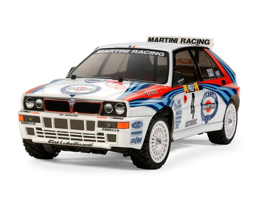Tamiya Lancia Delta Integrale 1/10 4WD Electric Rally Car Kit TT-02 (TAM58570-A)