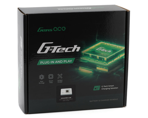 G-Tech Bundle: 5300mAh 3S 60C hardcase EC5  + S100 charger