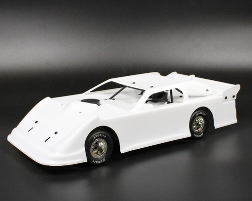 1RC Racing Late Model 2.0 1/18 Brushless RTR 2WD Oval Racer White (1RC1088)