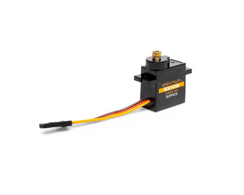 Spektrum RC SX108 Micro Full Metal Gear Drive Train Servo 41.8oz (SPMSSX108)