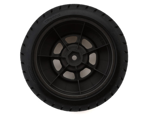 Traxxas Slash® Modified Hoosier® Pre-Mounted Dirt Oval Tires Grey 2 TRX10473X