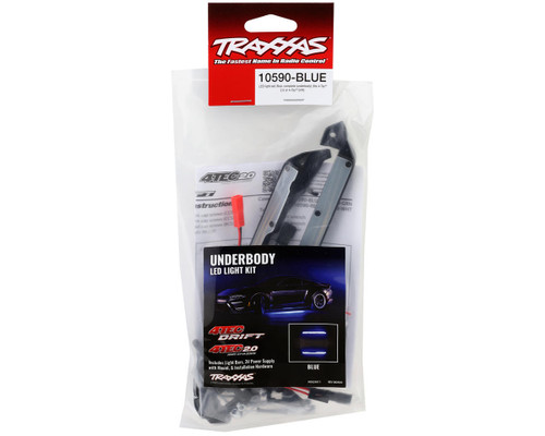 Traxxas 4-Tec 2.0 Underbody LED Light Kit Blue Power Supply & Harness 10590-BLUE