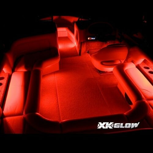 XK Glow XKchrome 20w LED Cube Light with RGB Accent Light - Driving Beam XKGXK065001-D