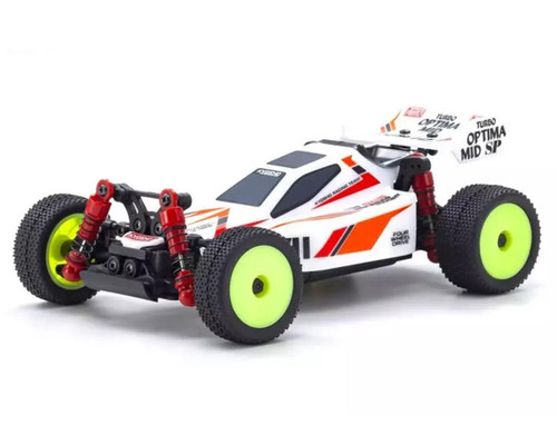 Kyosho MB-010 Mini-Z Buggy Turbo Optima Readyset White KT-531P 2.4GHz KYO32096W