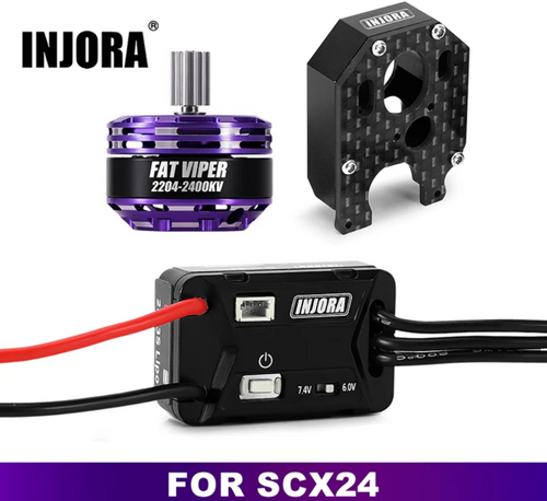 INJORA MBL32 G2 Waterproof Brushless ESC & 2204 Fat Viper Motor MBL32G2-INM18
