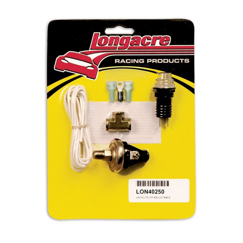 Longacre 40250 Gagelites Warning Light Kit - 2-7psi adj FP 1/8" NPT Ultra-Bright