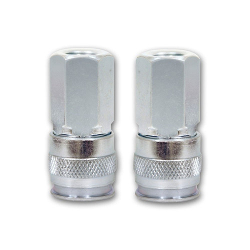 Longacre 36013 Universal Air Tool Quick Disconnect Leak-Free Reliability Set 2