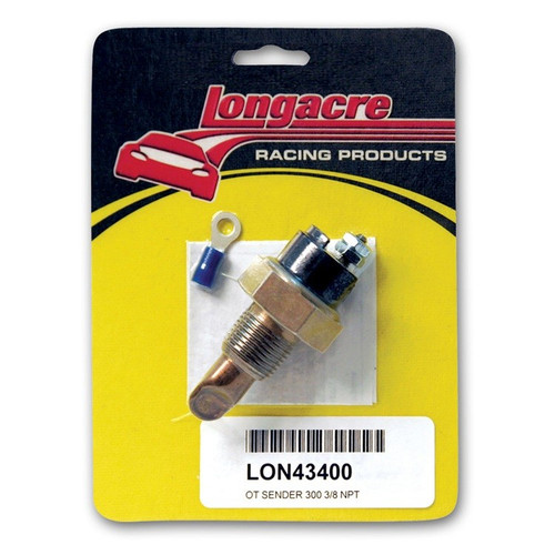 Longacre 43400 300º Activation Point Oil Temperature 3/8" NPT Sender Only Fixed